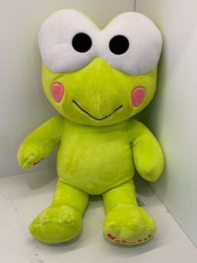Sanrio Hello Kitty and Friends Keroppi Frog Build A Bear Plush 2023 NWT BAB